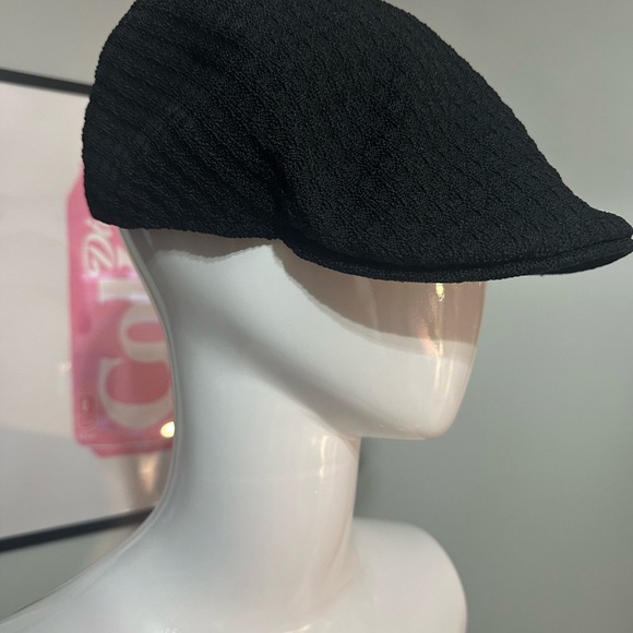 Kangol Black Men’s Flat Cap - Picture 2 of 5